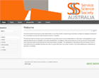 Service Science Society website